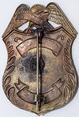 UPRR POLICE DETECTIVE BADGE