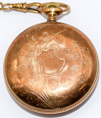 AMERICAN WALTHAM WATCH BADGE
