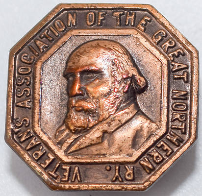 GREAT NORTHERN RY PIN