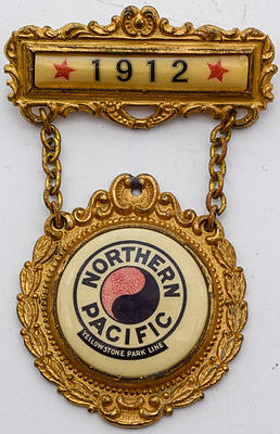 NORTHERN PACIFIC BADGE