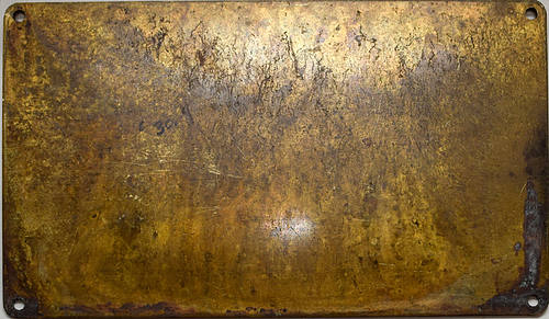 BALDWIN DIESEL ENGINE PLATE