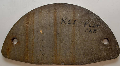 KANSAS CITY SOUTHERN BUILDERS PLATE