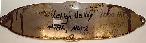 LEHIGH VALLEY BUILDERS PLATE