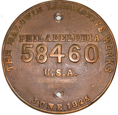 READING BUILDERS PLATE