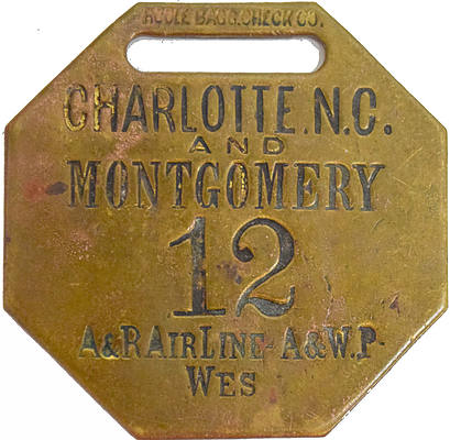 CHARLOTTE NC TO MONTGOMERY TAG