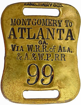 MONTGOMERY TO ATLANTA GA TAG