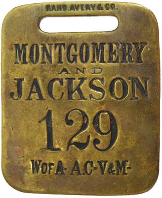 MONTGOMERY AND JACKSON TAG