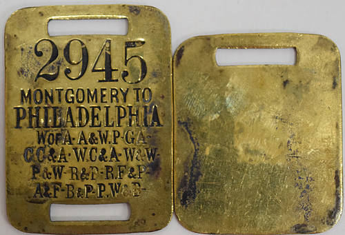 PHILADELPHIA AND MONTGOMERY TAG