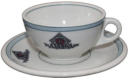 ALASKA STEAMSHIP CO CUP & SAUCER