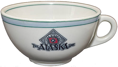 ALASKA STEAMSHIP CO CUP & SAUCER