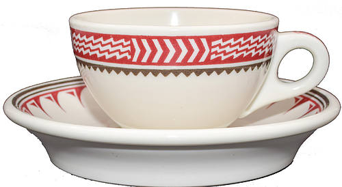 AT&SF MIMBRENO TEACUP & SAUCER