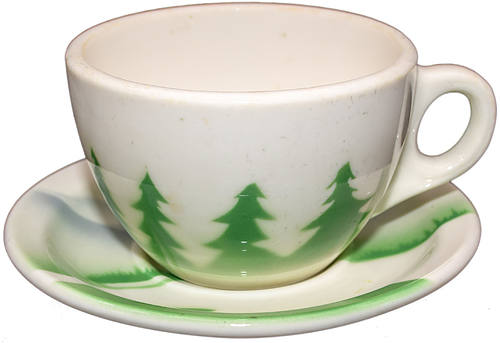 GN GLORY OF THE WEST CUP & SAUCER