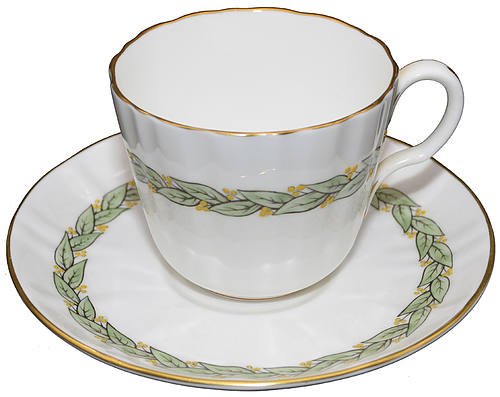 IL LAND OF CORN CUP & SAUCER