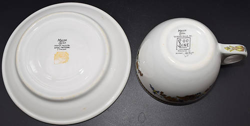 MSTP&SSM LOGAN CUP & SAUCER