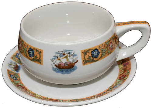 NYC COMMODORE CUP & SAUCER