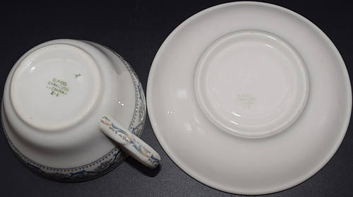NYC DEWITT CLINTON CUP & SAUCER
