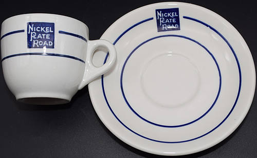 NYC&STL BELLVUE CUP & SAUCER