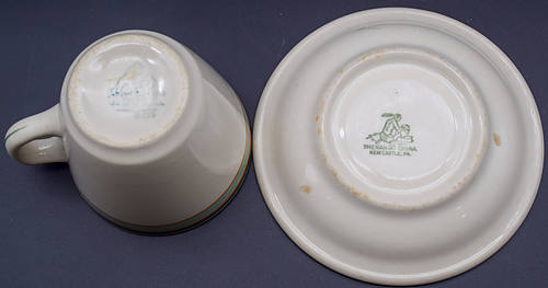 NP YELLOWSTONE CUP & SAUCER