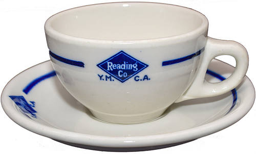 READING YMCA CUP & SAUCER