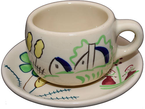 UP ZION CUP & SAUCER