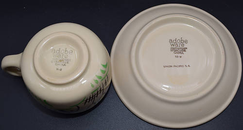 UP ZION CUP & SAUCER