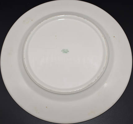 MP STATE FLOWERS PLATE