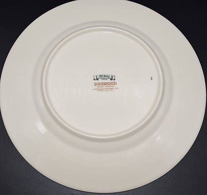 N&W DOGWOOD PLATE