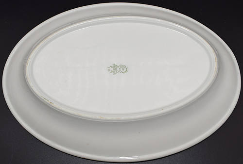 PRR BROWN KEYSTONE PLATTER