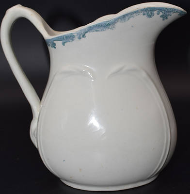 SPLA&SL HARRIMAN BLUE WATER PITCHER