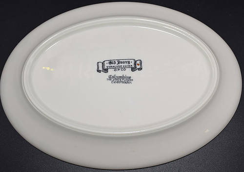 UP COLUMBINE PLATTER