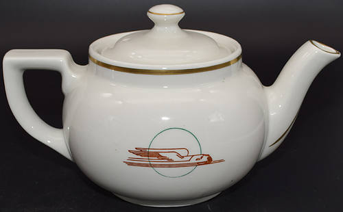 UP WINGED STREAMLINER TEAPOT