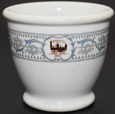 NYC DEWITT CLINTON DOUBLE EGG CUP