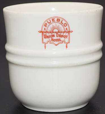PUEBLO UNION DEPOT HOTEL DOUBLE EGG CUP