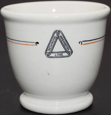 RF&P FREDERICKSBURG DOUBLE EGG CUP