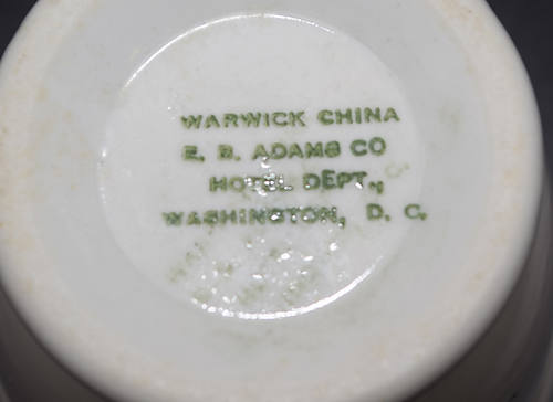 RF&P FREDERICKSBURG DOUBLE EGG CUP