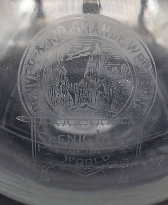 DENVER & RIO GRANDE WESTERN CARAFE