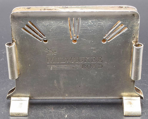 The MILWAUKEE ROAD MENU HOLDER