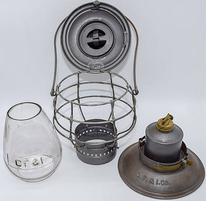 CF&I CO LANTERN