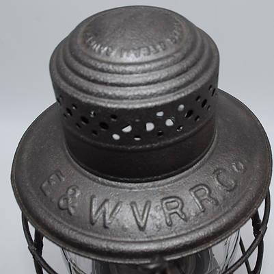 E&WVRR CO LANTERN