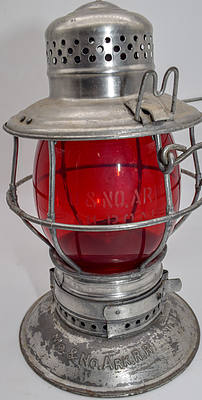MO. & NO. ARK.RR LANTERN