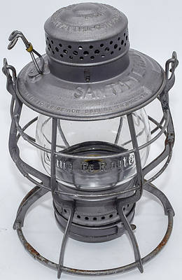 SANTA FE ROUTE LANTERN