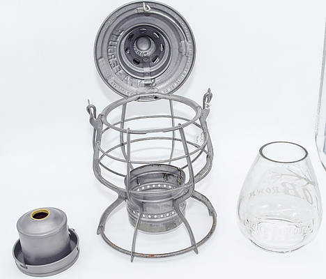SANTA FE ROUTE LANTERN