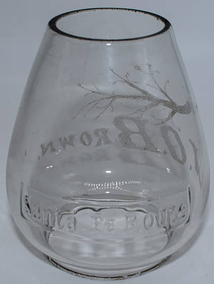 SANTA FE ROUTE LANTERN