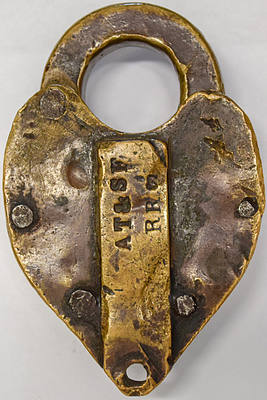AT&SFRR LOCK