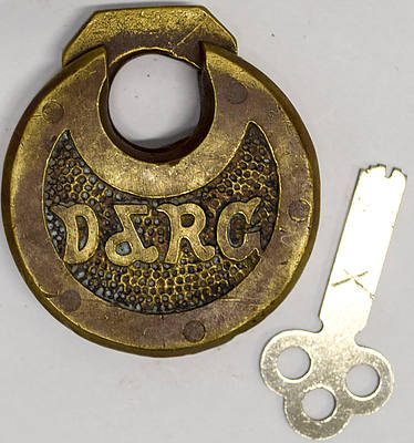 D&RG LOCK