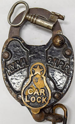 NYNH&HRR CAR LOCK LOCK