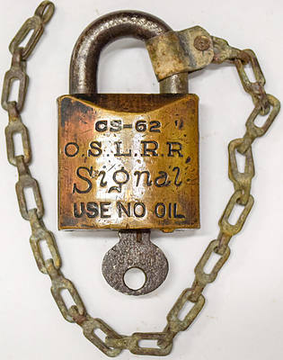 OSL RR CS-62 SIGNAL LOCK