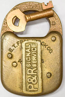 P&R SIGNAL SERVICE LOCK