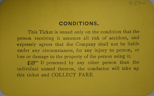 DELAWARE RIVER & LANCASTER RAILROAD CO PASS