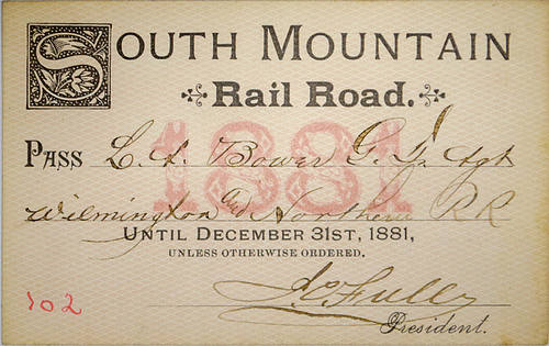 SOUTH MOUNTAIN RAILROAD PASS